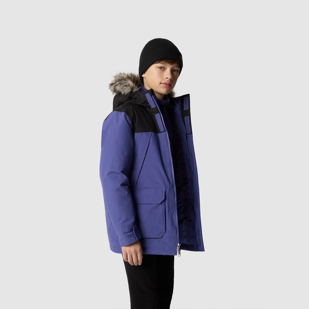 The North Face Mcmurdo Parker Down Jacket In Blue