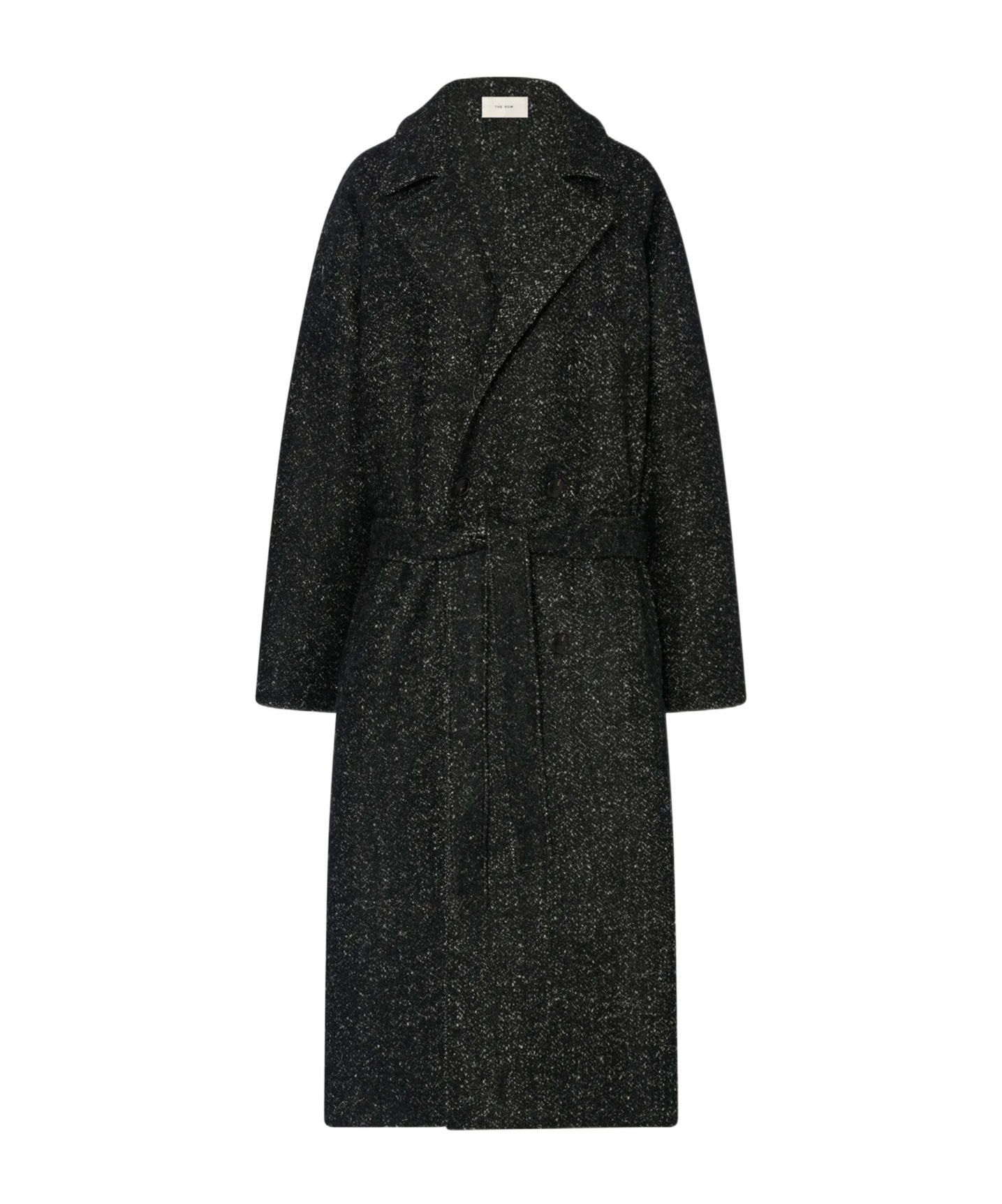 The Row Macaria Coat In Wool In Black