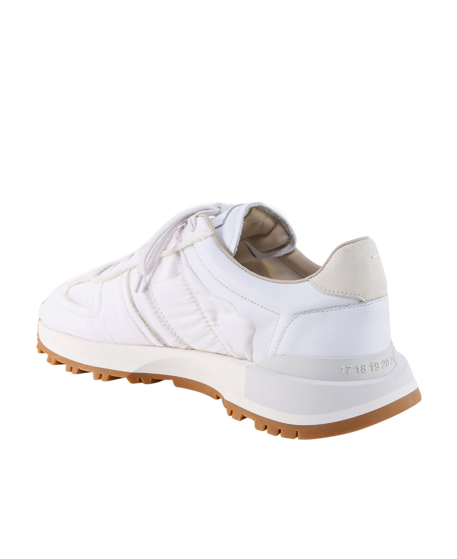 Maison Margiela White Leather Sneakers