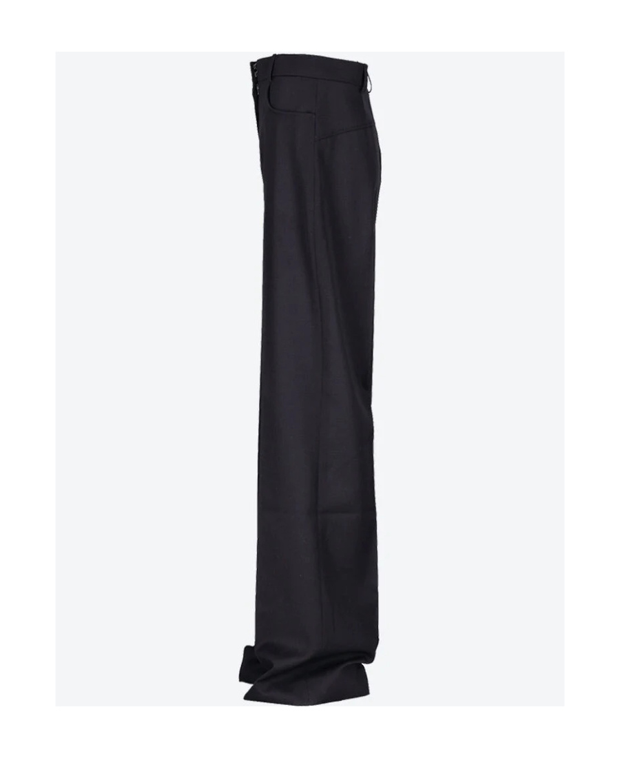 Jacquemus Sauge High-waisted Trousers In Black