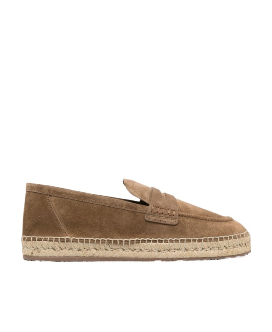 Gianvito Rossi Round-toe Suede Espadrilles In Green