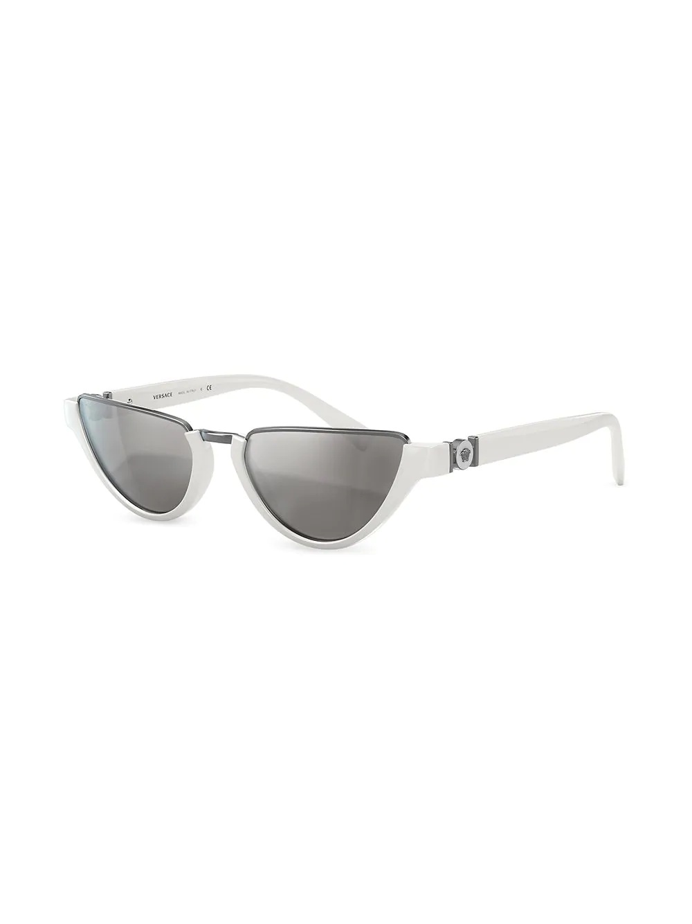Versace Cat Eye Sunglasses In Gray