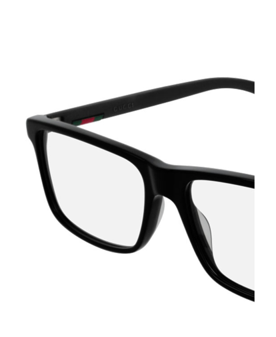 Gucci Eyewear Rectangular Frame Glasses In White