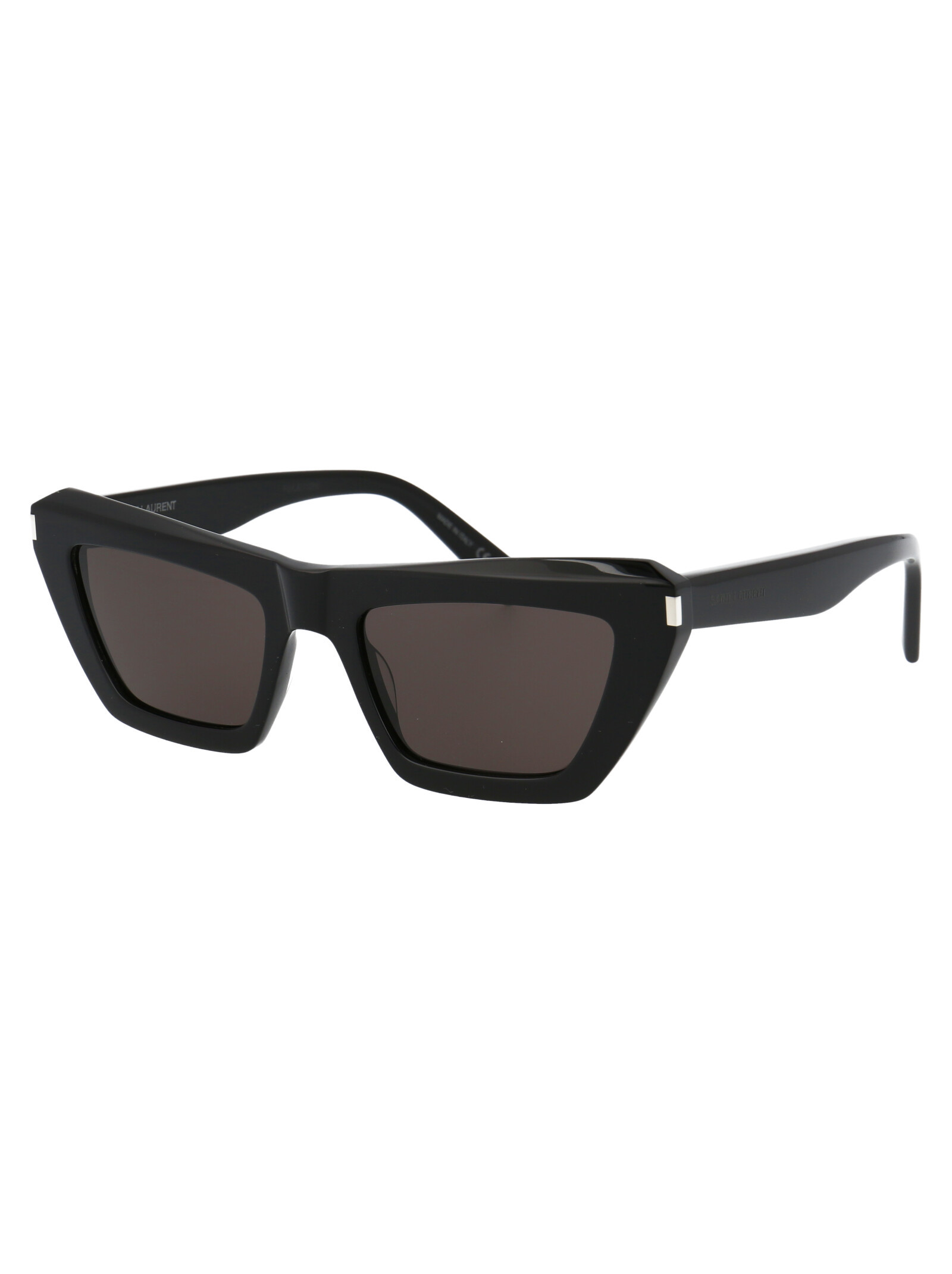 Saint Laurent Tinted-lenses Oversize-frame Sunglasses In Black