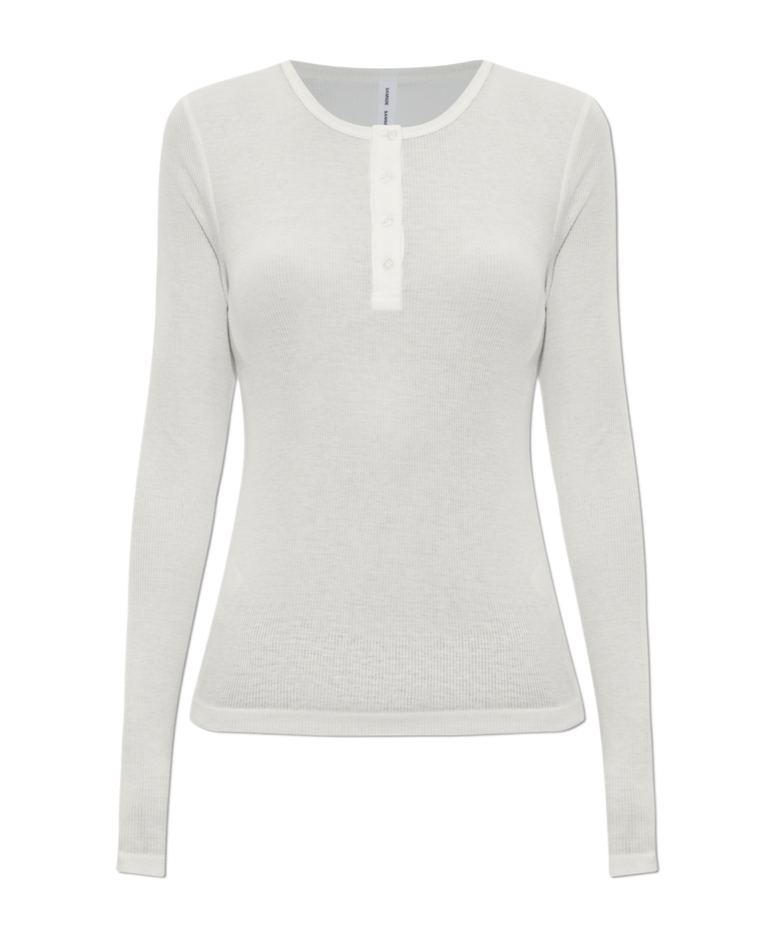 Samsoe & Samsoe Button-detail Top In White