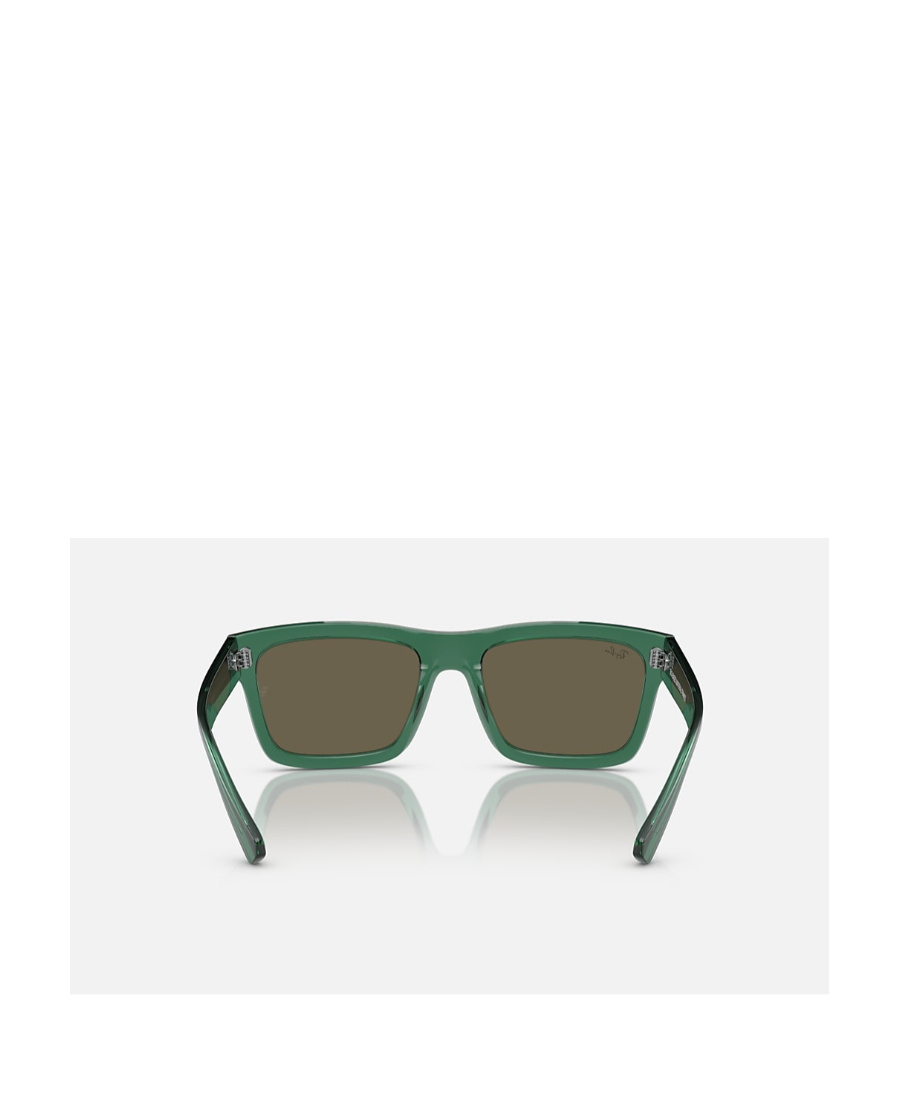 Ray Ban Ray-ban Warren Rectangular Frame Sunglasses In Green