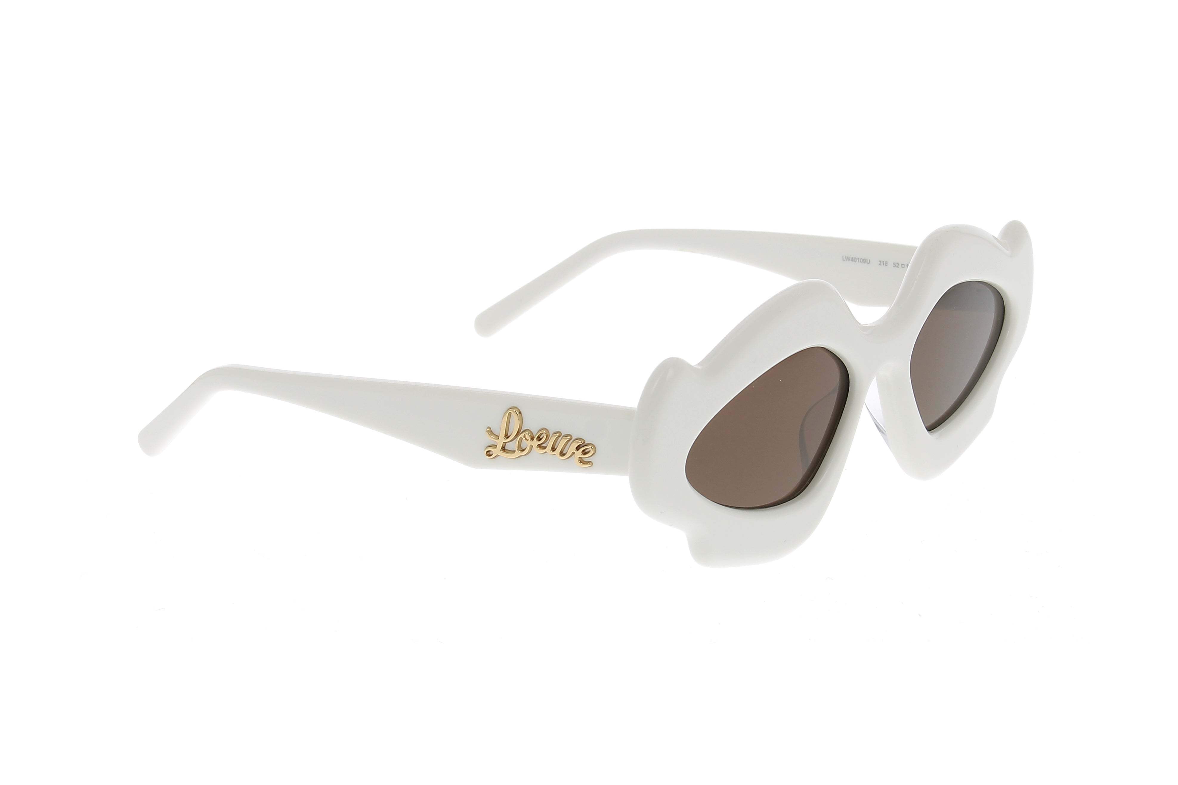 Loewe Logo Sunglasses In White