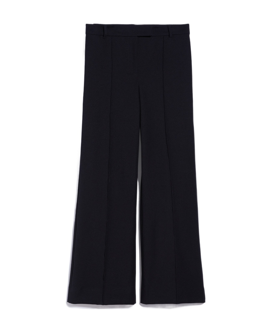 Max Mara Pleated High-waisted Casual Pants In Black