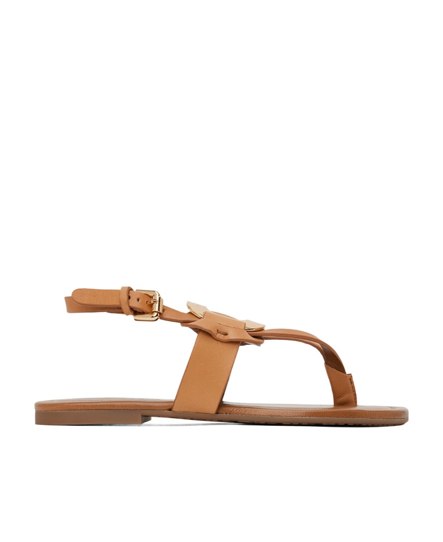 See By Chloé Tan Chany Sandals In Brown