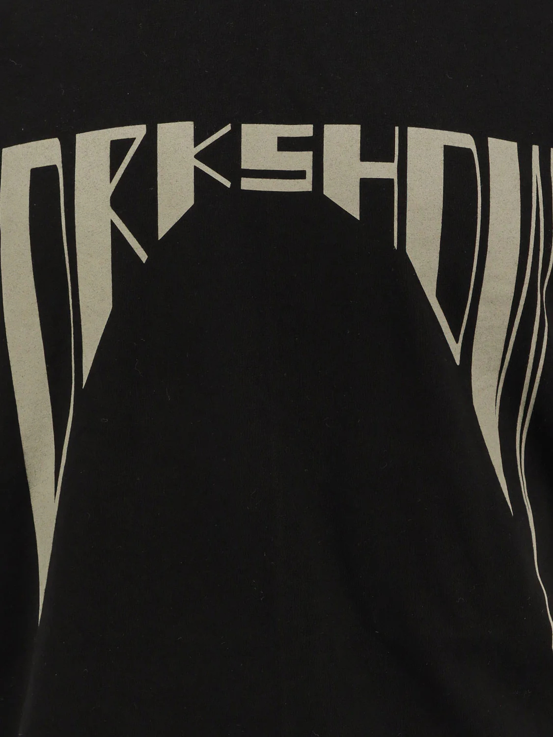 Rick Owens Drkshdw Short-sleeved T-shirt In Black