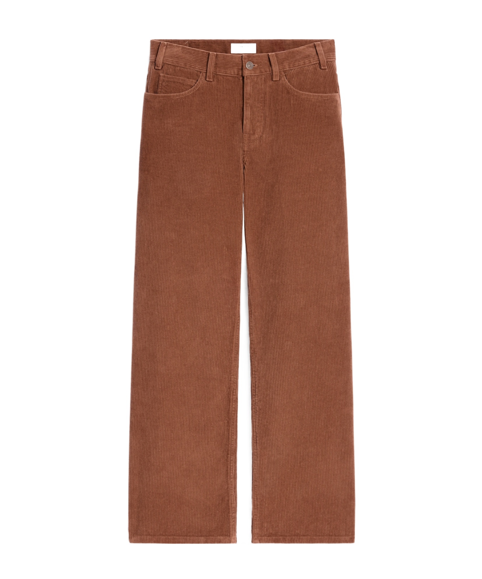 Celine Jolene Jeans In Corduroy In Brown