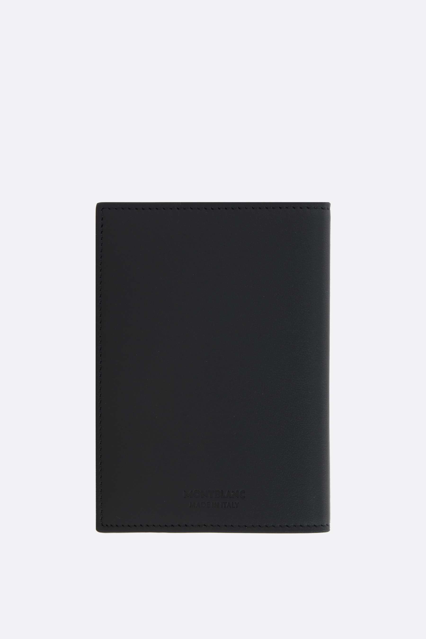 Montblanc Meisterstück Selection Leather Passport Holder In Black