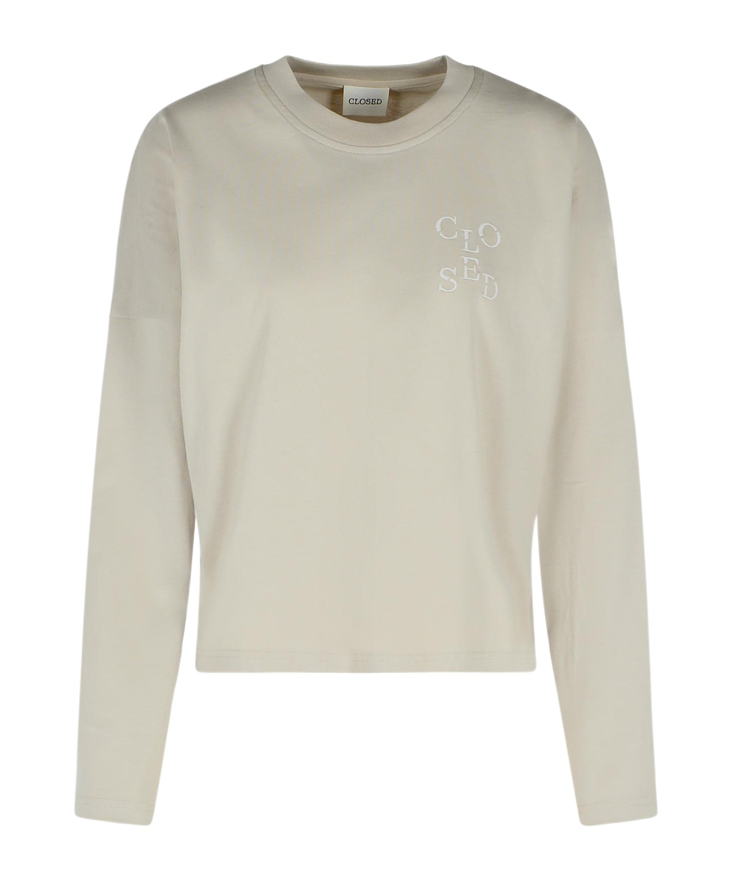 CLOSED LOGO-EMBROIDERED SWEATSHIRT