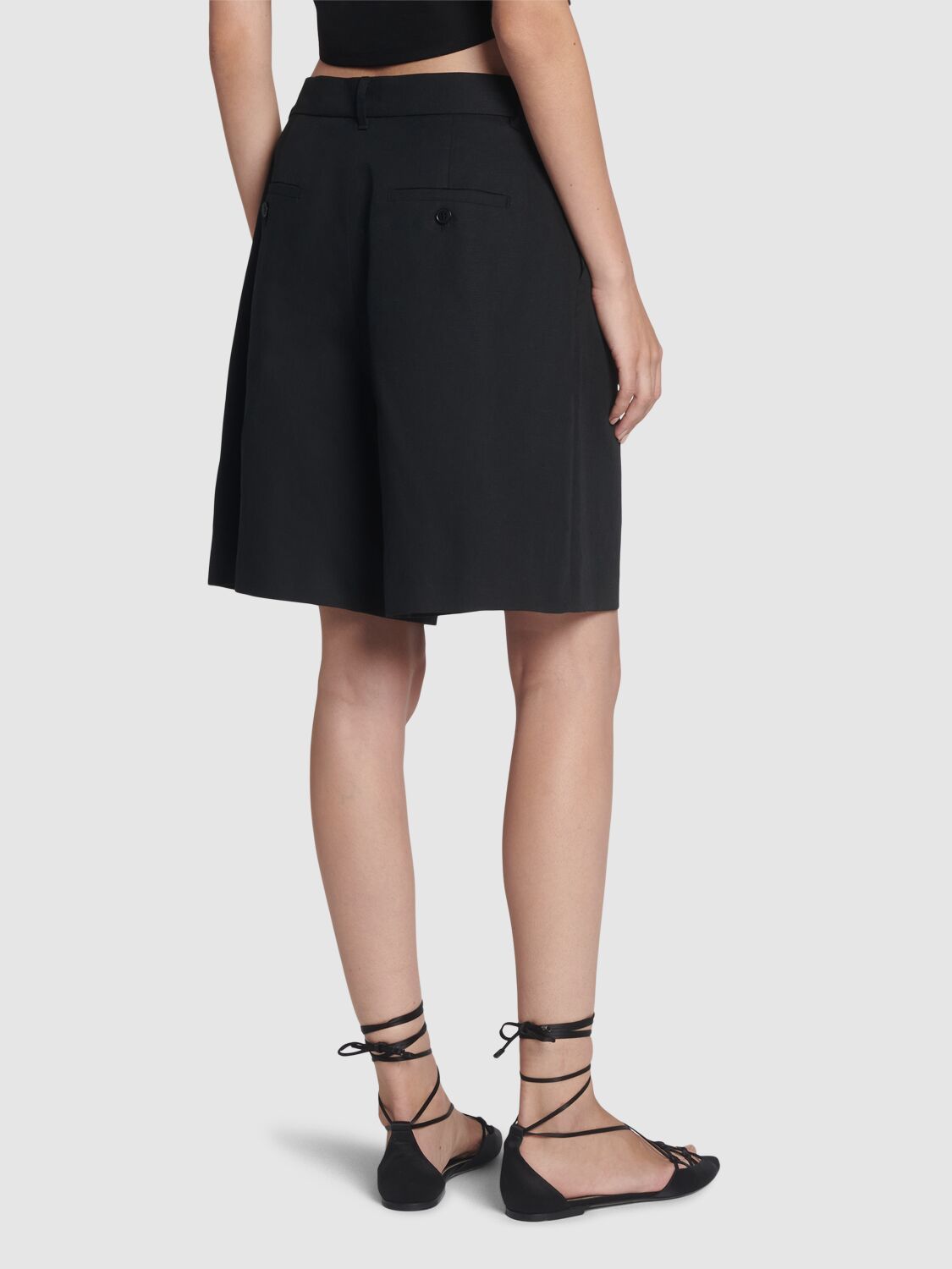 Weekend Max Mara Belt-loop Shorts
