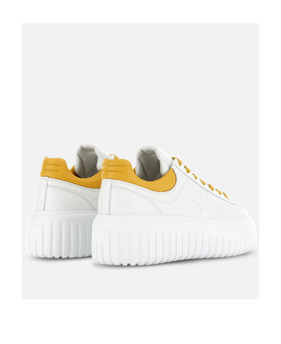 Hogan Sneakers H-stripes White In White