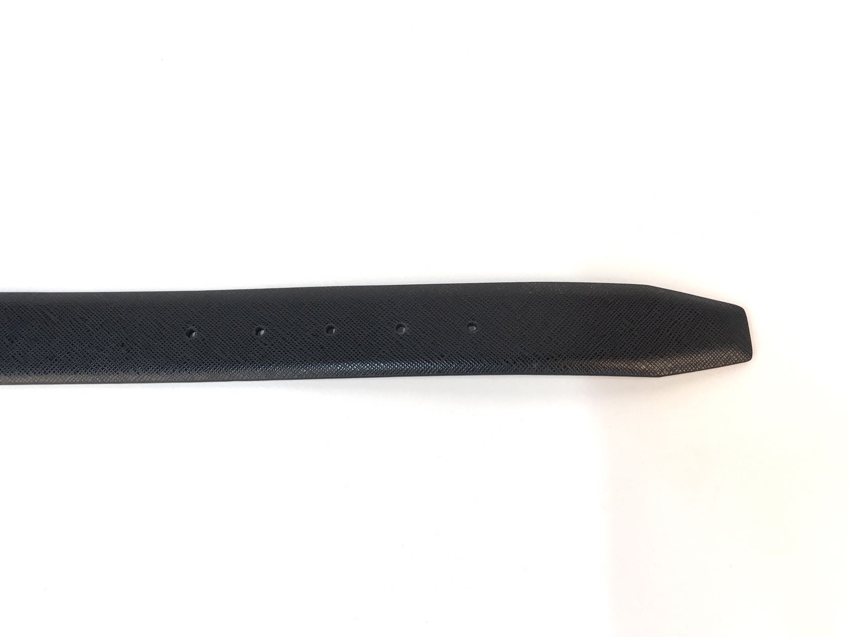 Giorgio Armani Logo Detail Belt In Black