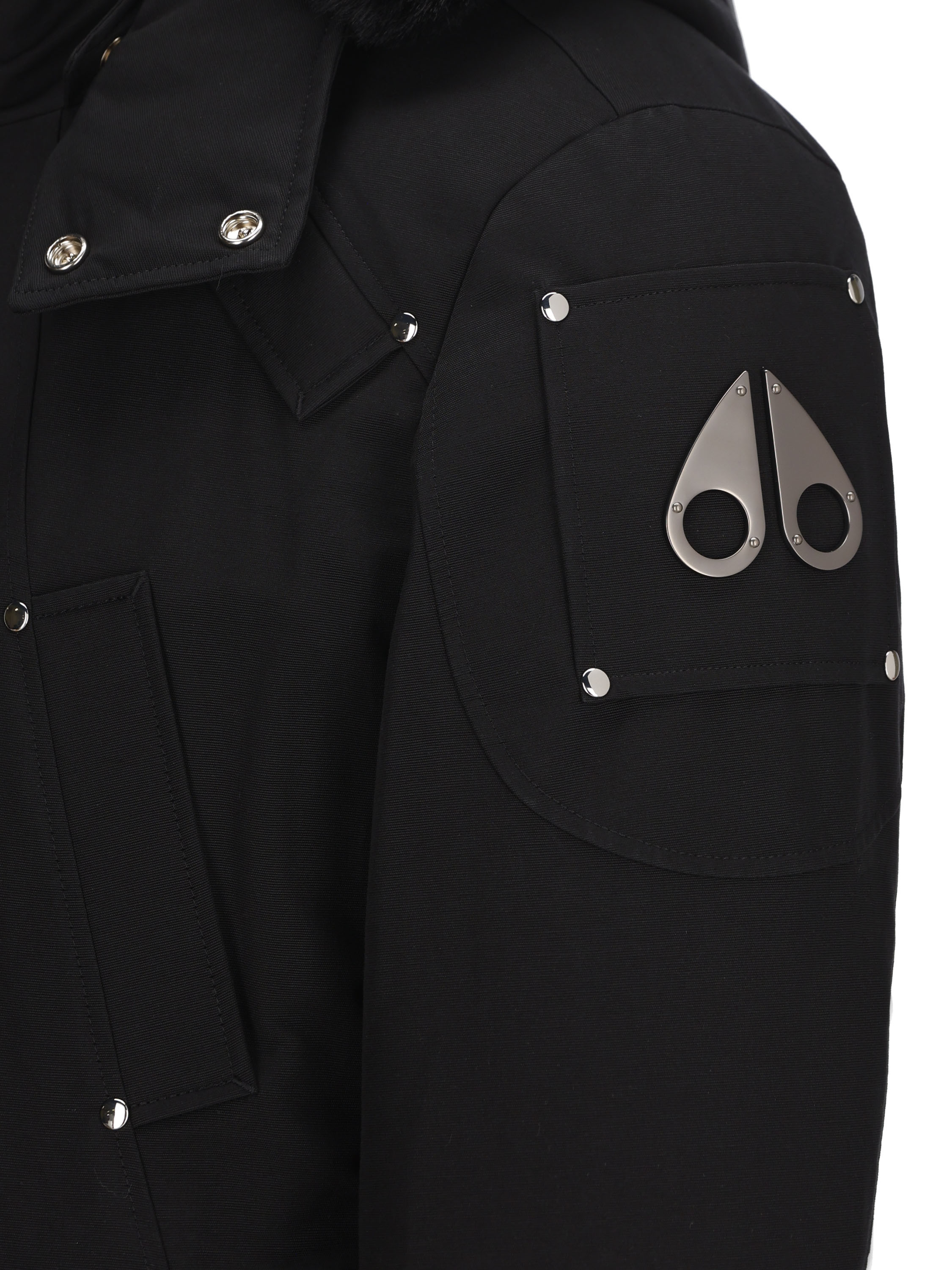 MOOSE KNUCKLES PADDED HOODED JACKET