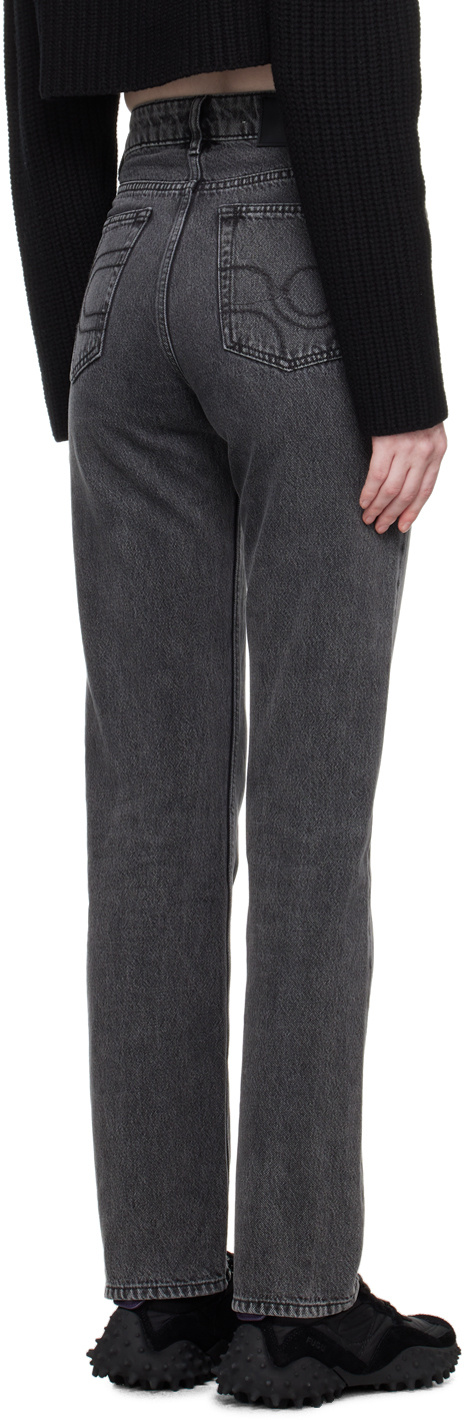 Eytys Jeans With Belt Loops In Black
