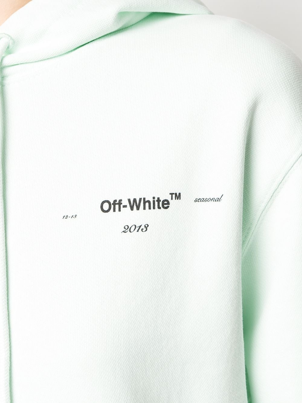 Off-white Arrowhead Printed Sweater In White