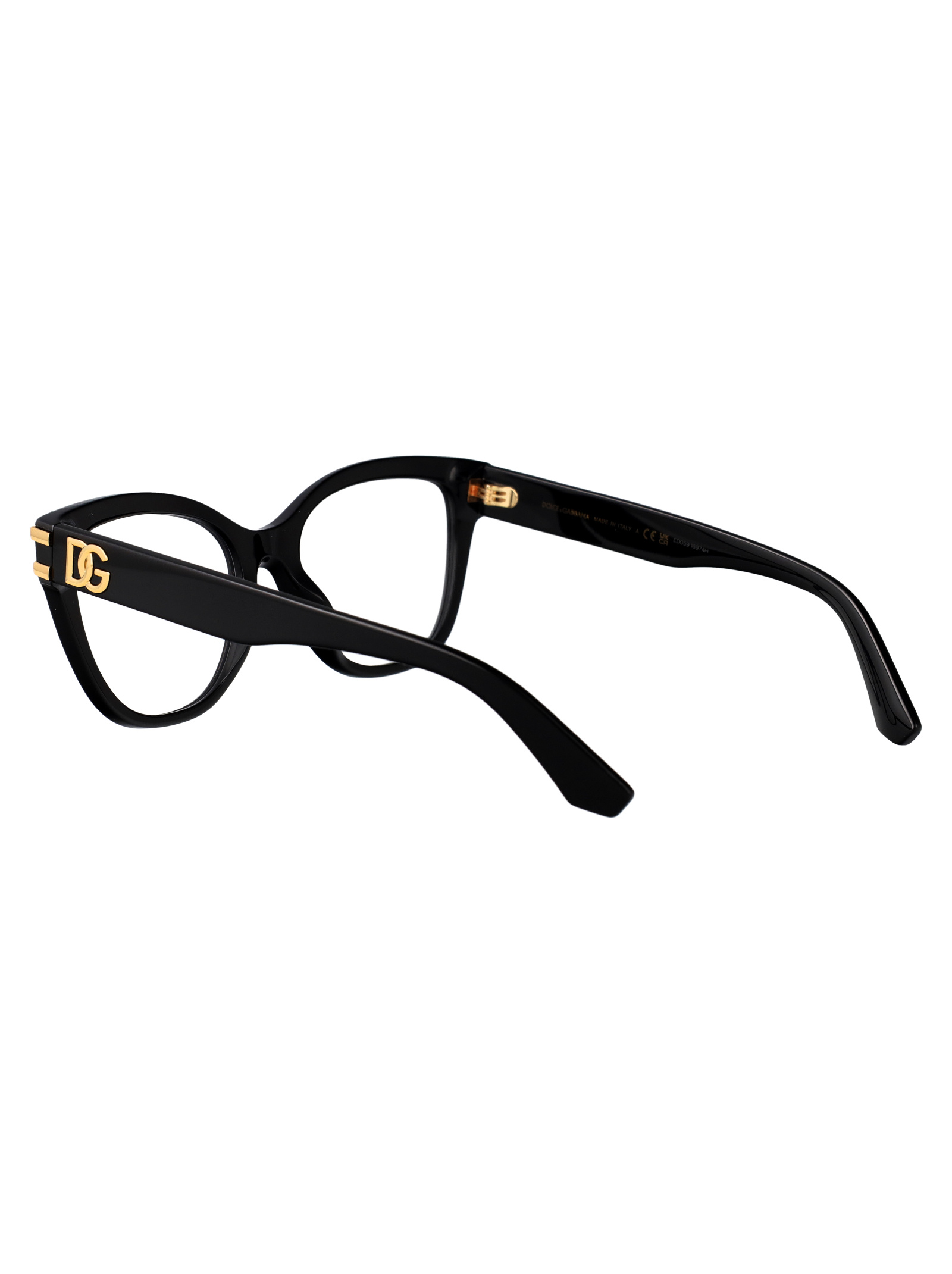 Dolce & Gabbana Full Frame Plain Mirror In Black