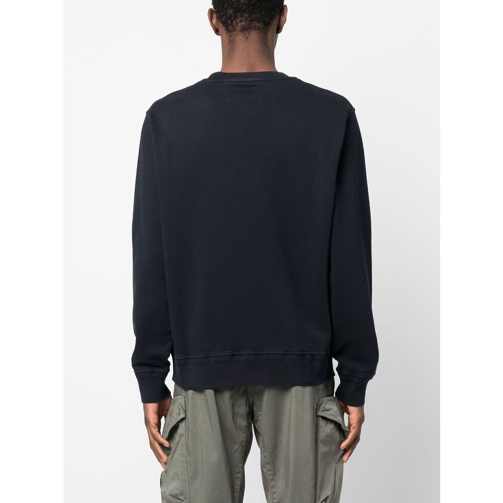 C.p. Company Lens-detail Sweatshirt In Black