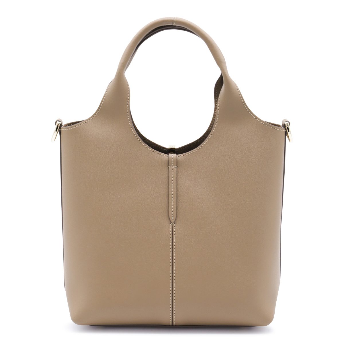Tod's Logo Engraved Mini Shopping Bag