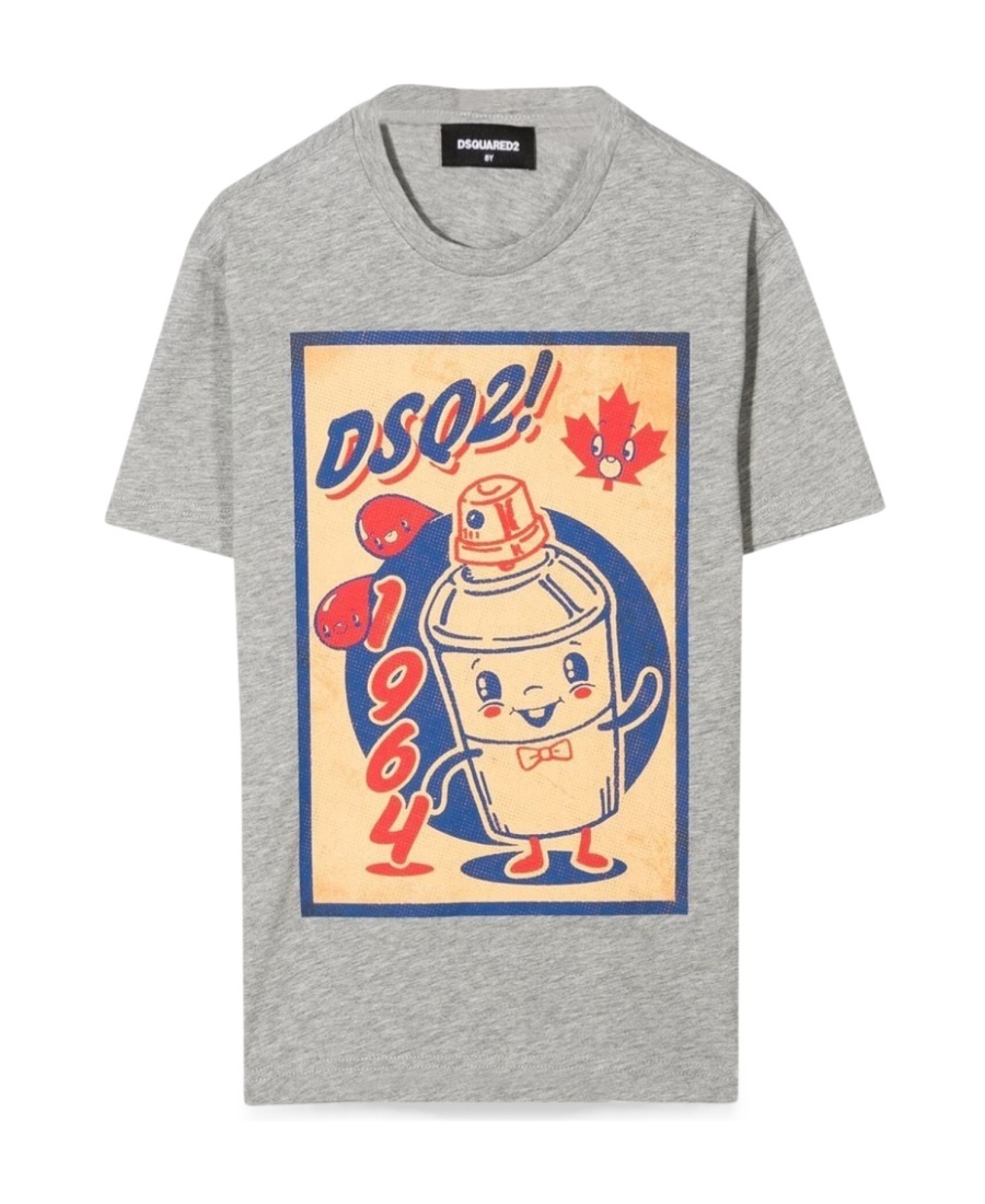 DSQUARED2 SHORT-SLEEVED T-SHIRT WITH ROUND NECK