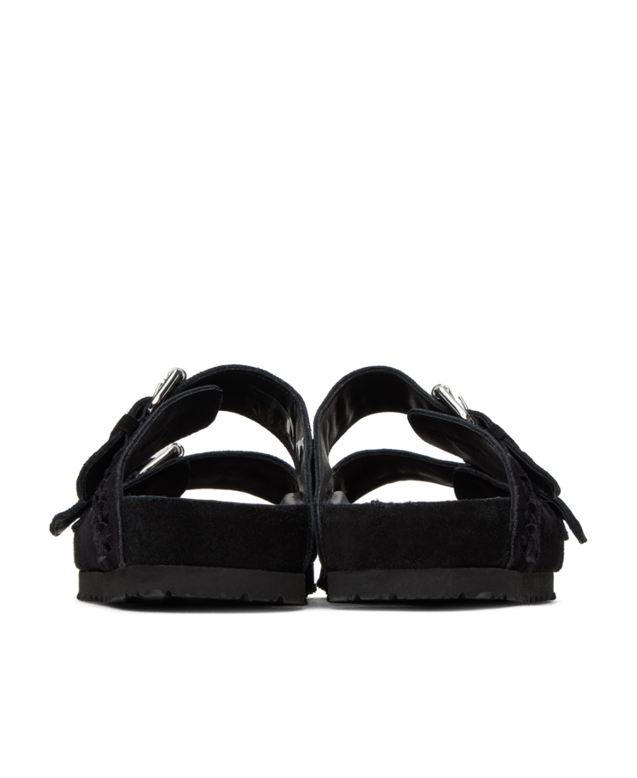 Isabel Marant Lennyo Flat-soled Sandals In Black