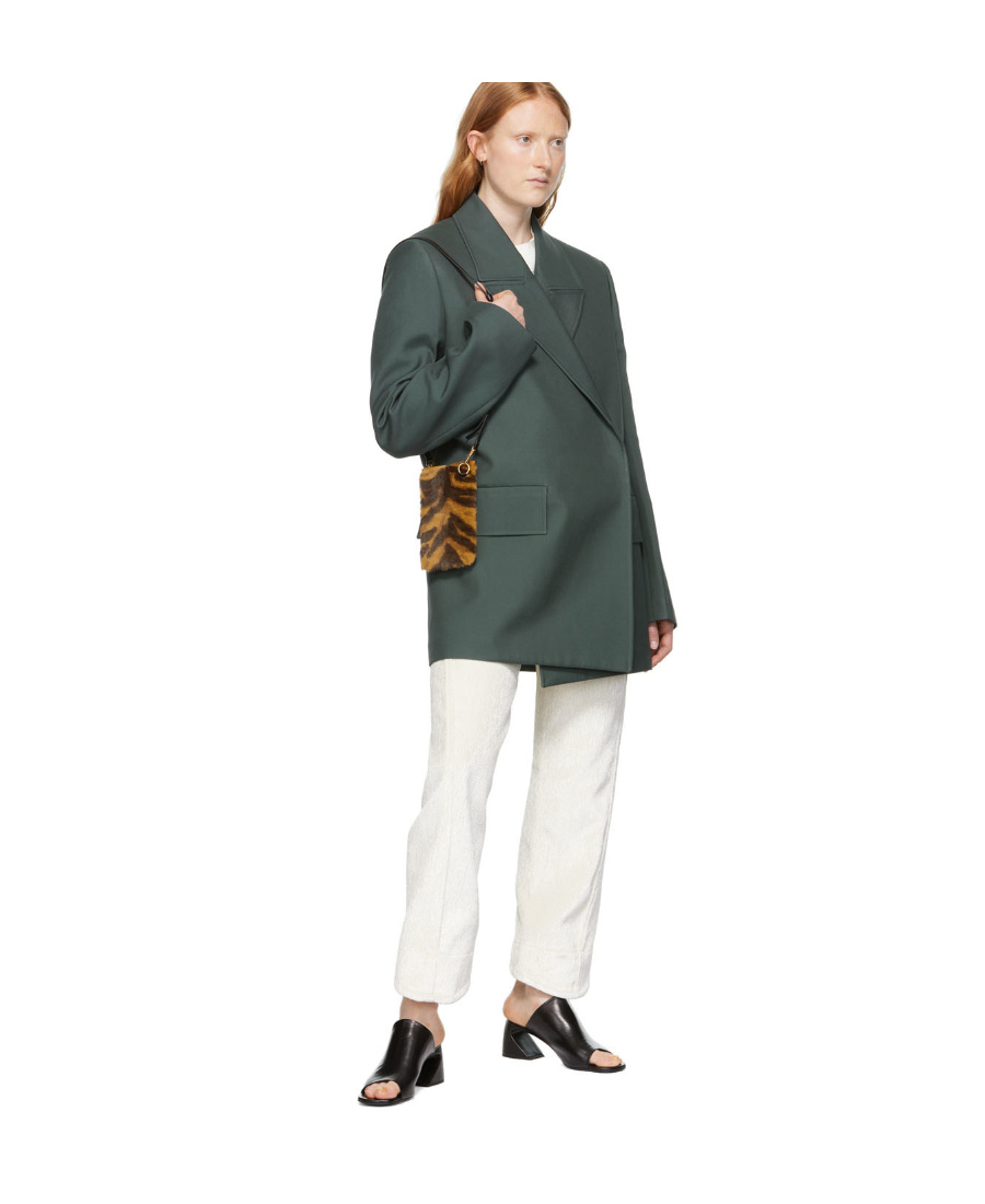 Jil Sander Casual Pants With Irregular Trousers In White
