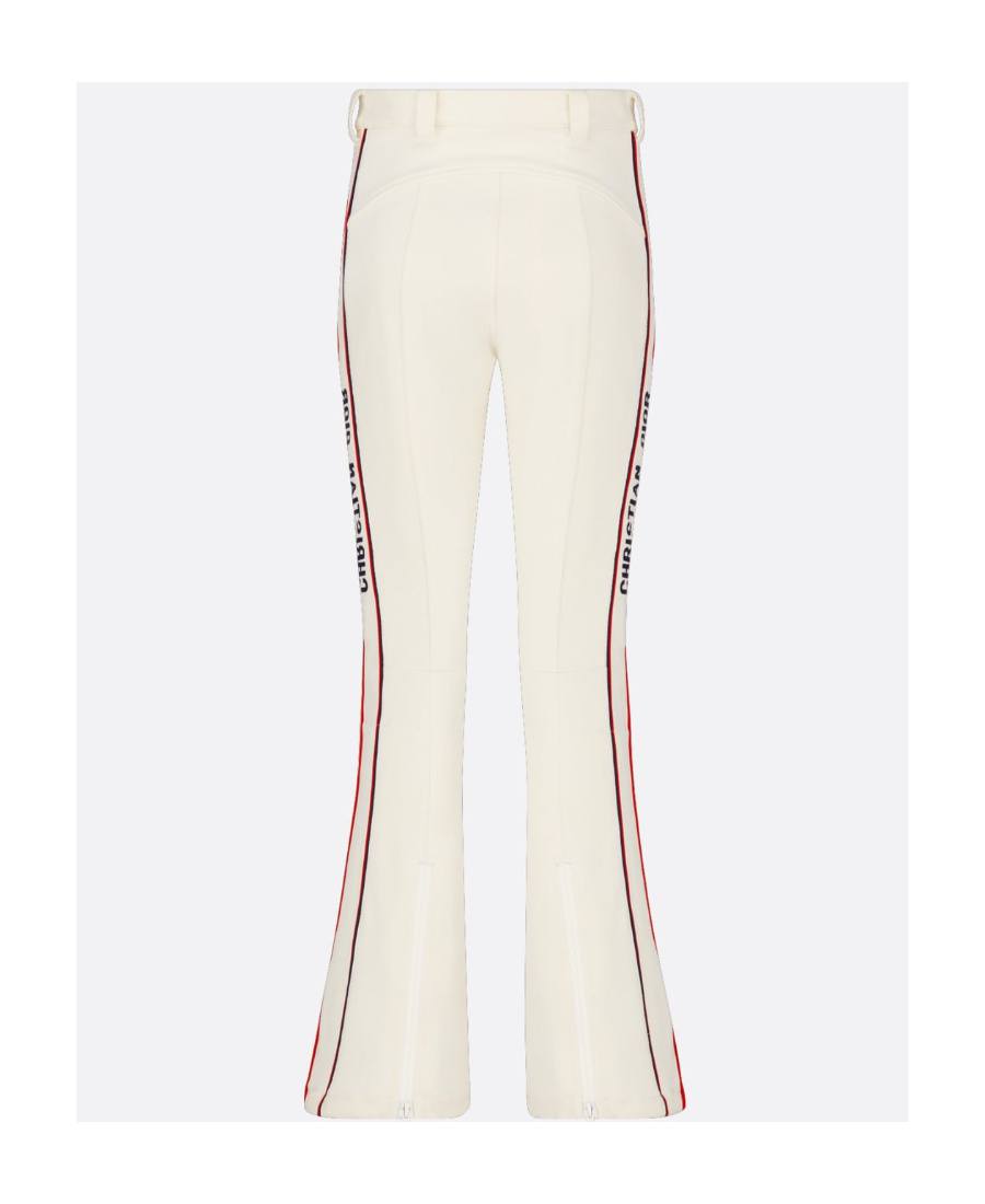 Dior Horn Casual Pants In White