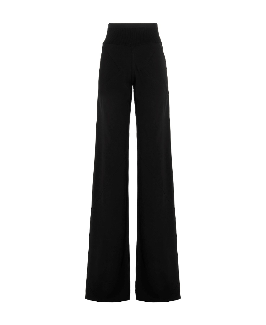 Shop Rick Owens Wide-leg Tailored Trousers In Black