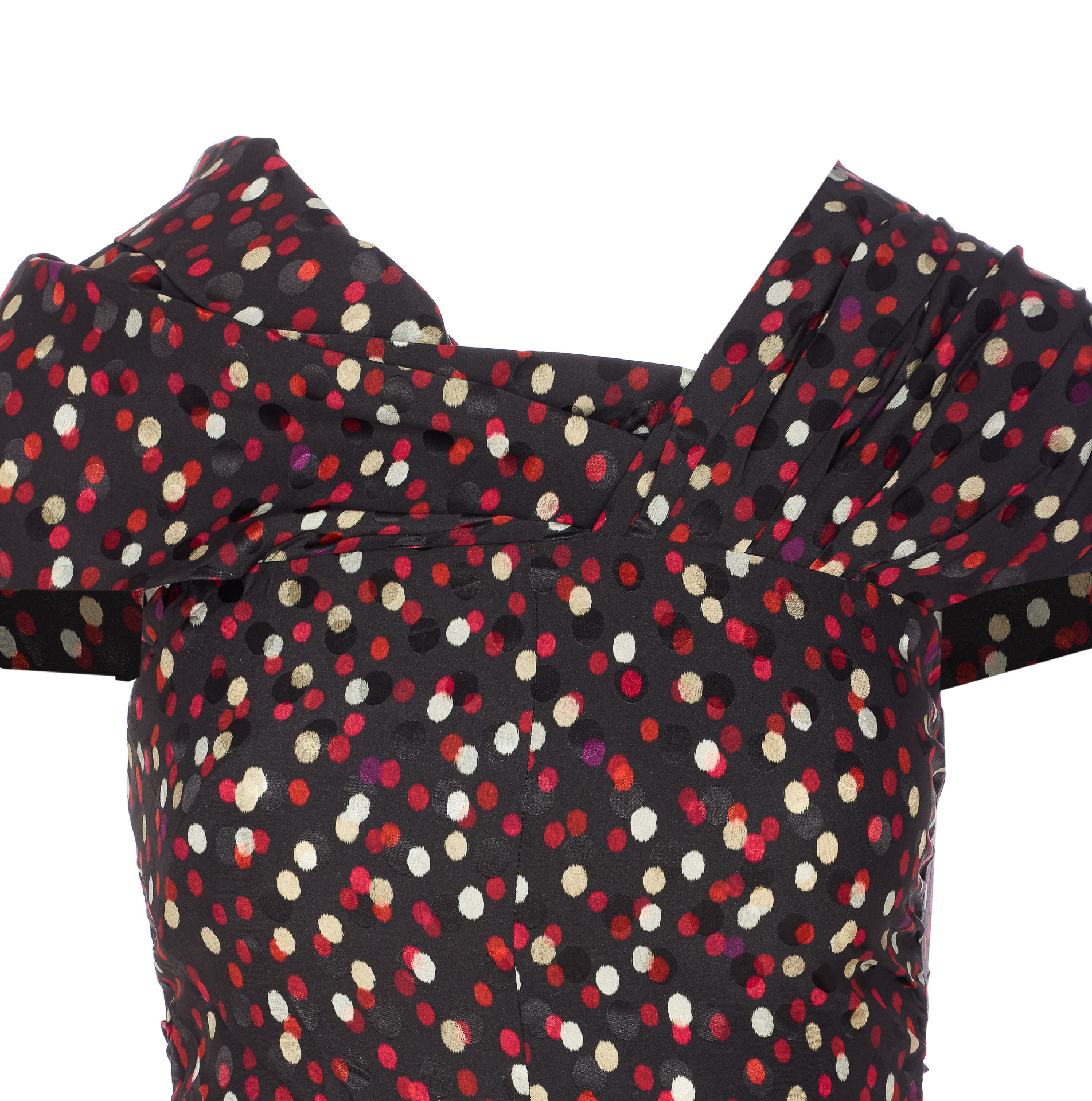 Isabel Marant Polka Dot Cardigan In Red