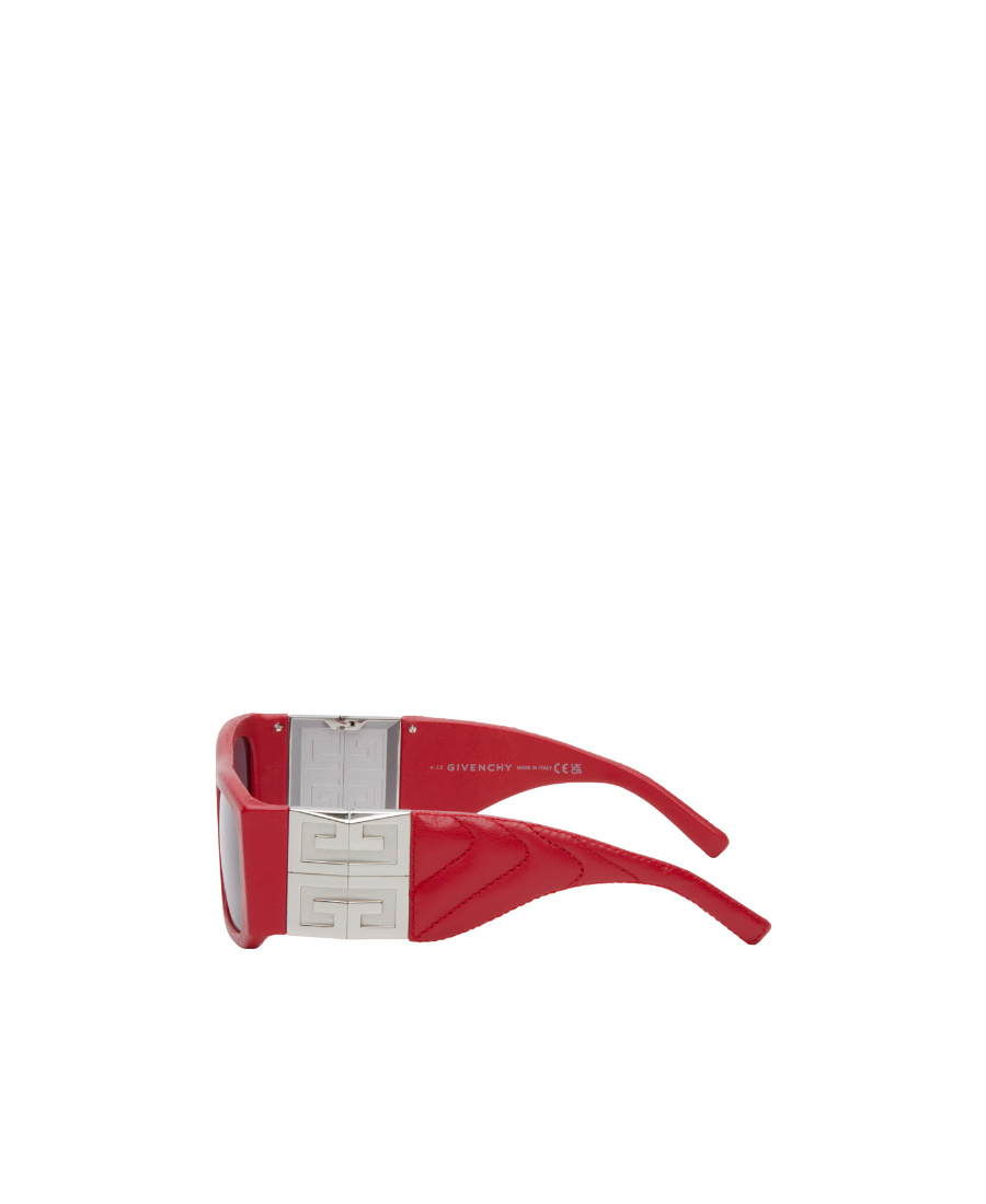 Givenchy Logo Sunglasses In Red
