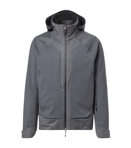 Sease Trace 2.0 Pinstripe Down Jacket In Gray