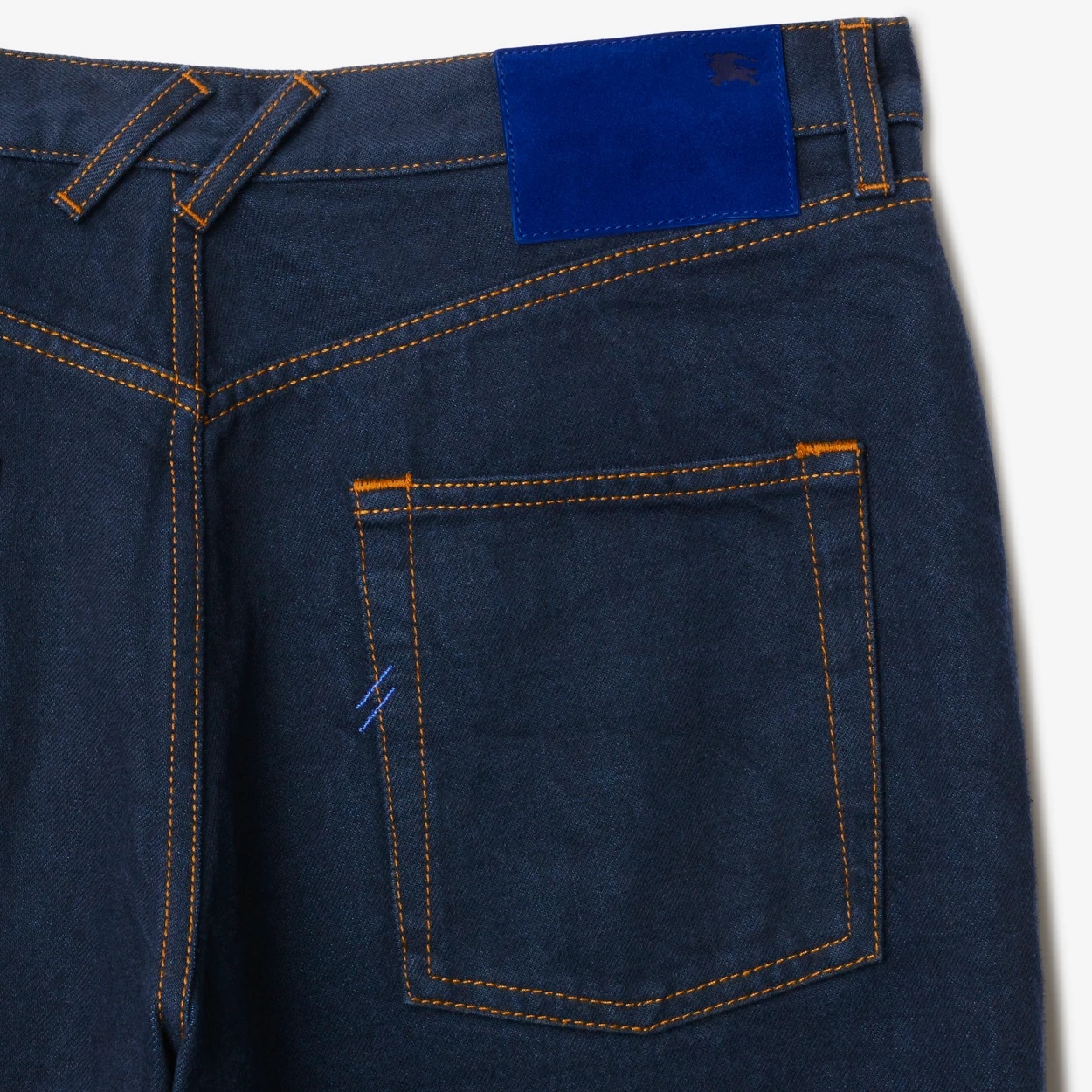 Burberry Japanese Denim Baggy Jeans In In Black