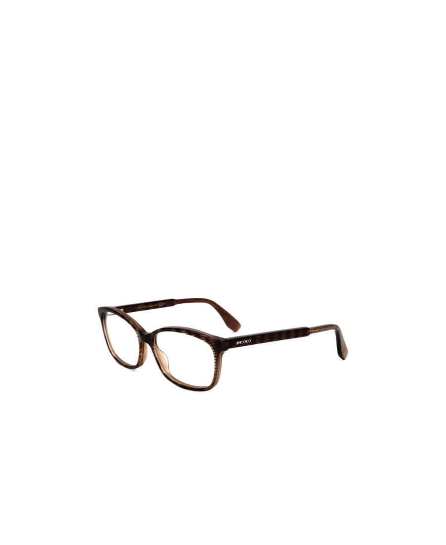 JIMMY CHOO JIMMY CHOO EYEWEAR RECTANGULAR FRAME GLASSES