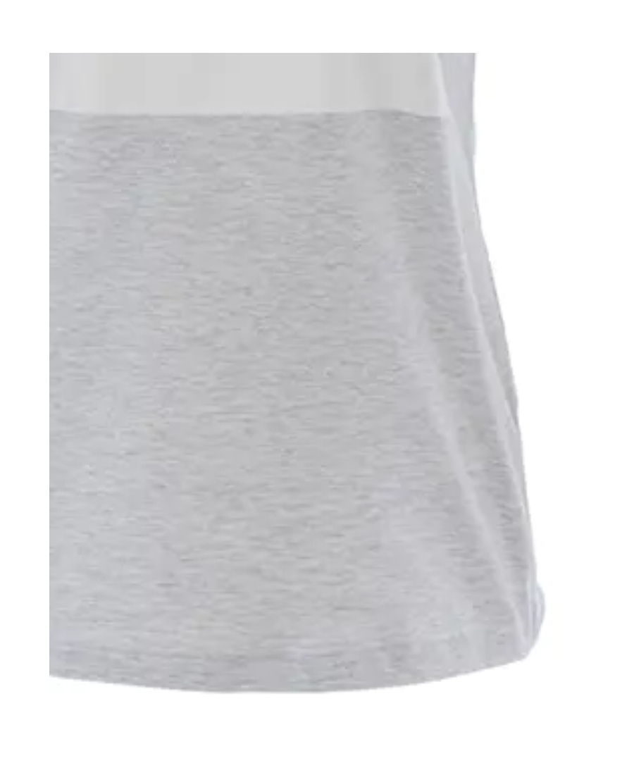 Msgm Logo Short-sleeved T-shirt In Gray