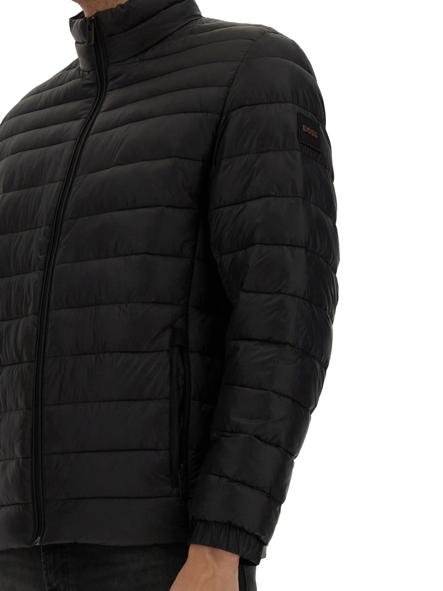 Hugo Boss Oden2 Mens Padded Jacket In Black