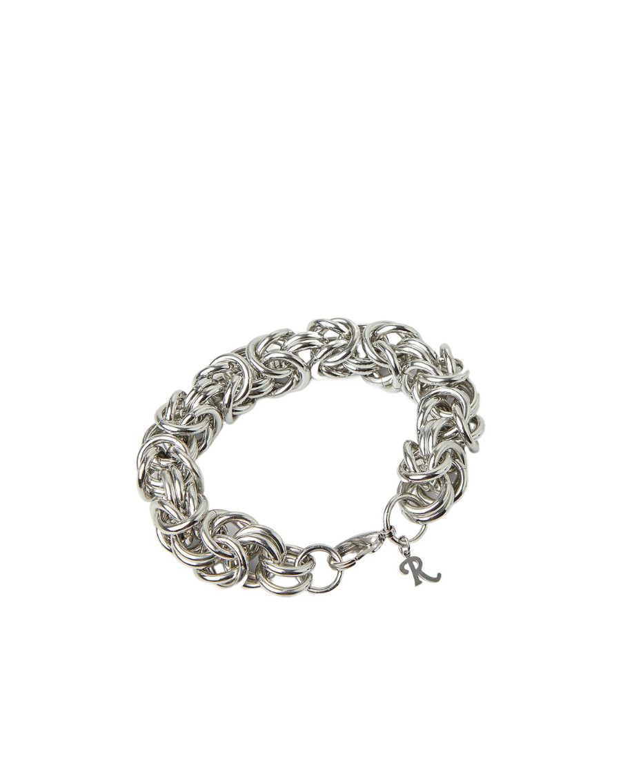 Raf Simons Cluster Chain Bracelet In White