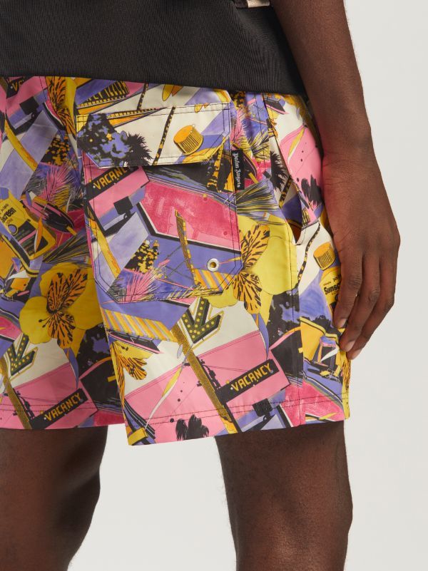 PALM ANGELS PALM ANGELS MIAMI MIX SWIMSHORTS