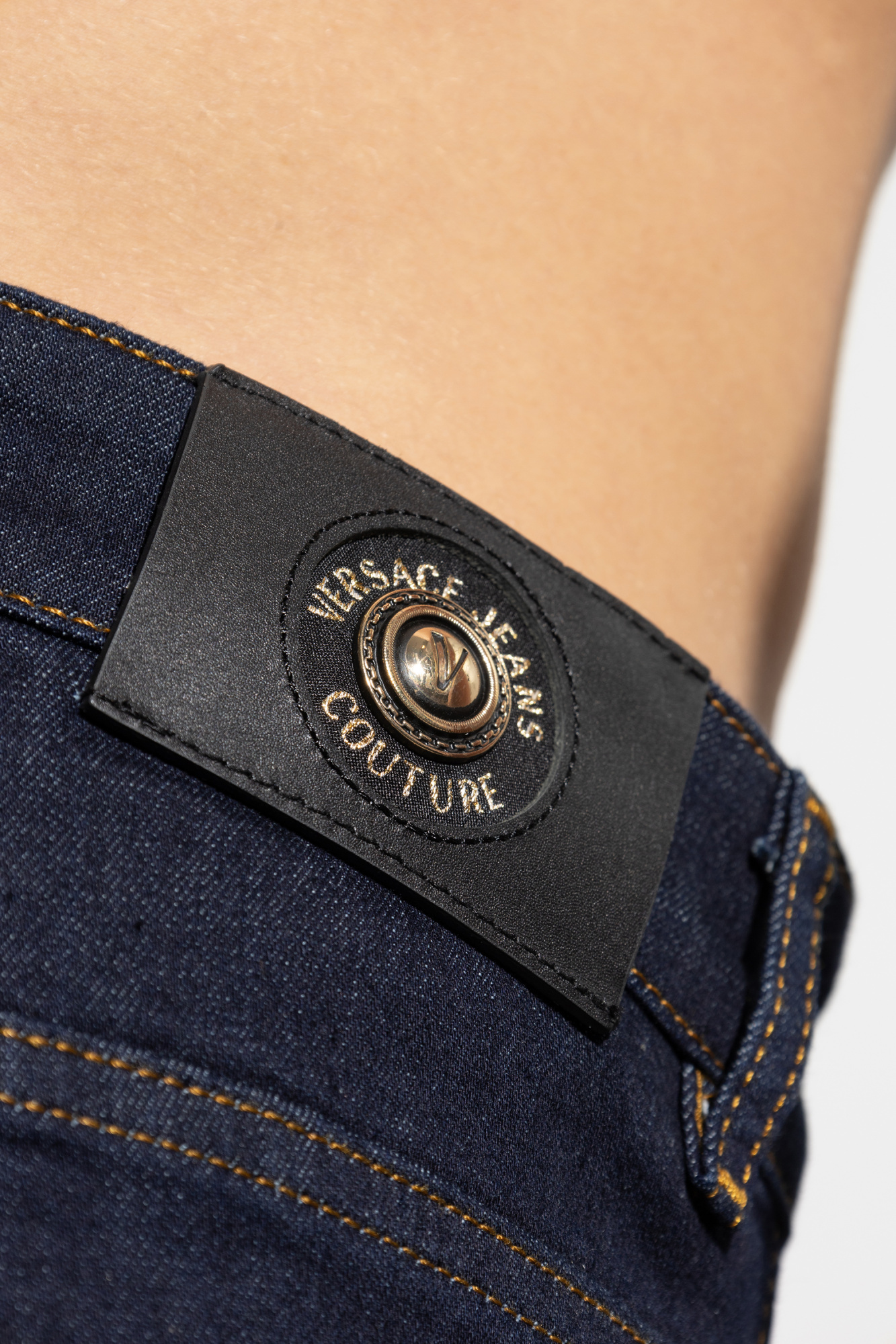 VERSACE JEANS VERSACE JEANS COUTURE SLIM FIT DESIGNER JEANS