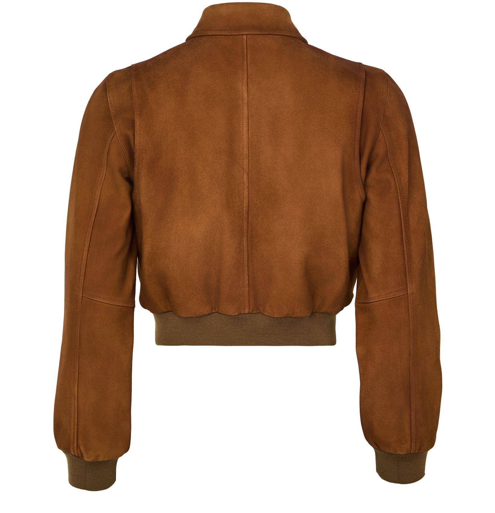 Miu Miu Lapel Long-sleeved Casual Jacket In Brown
