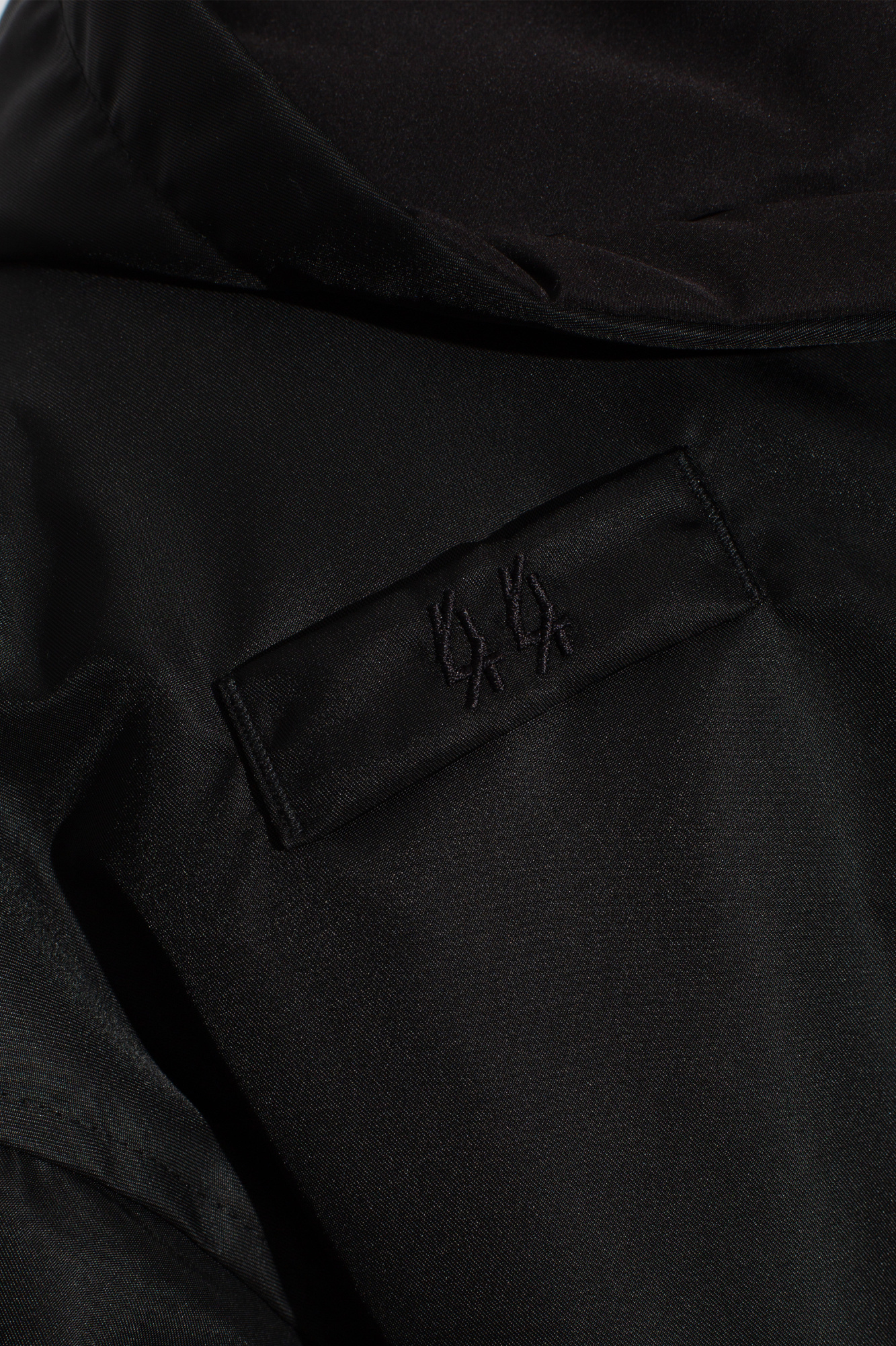 44 Label Group Zip-up Hooded Jacket In Black