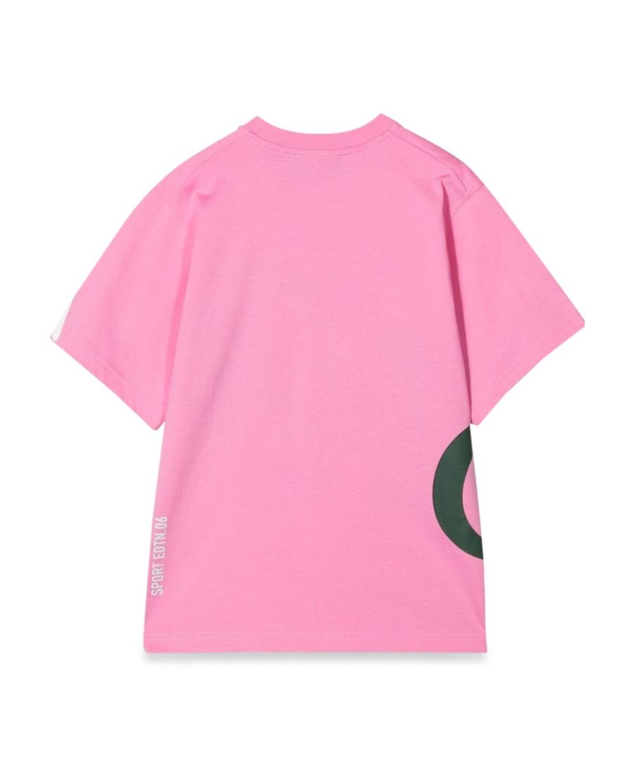 Shop Dsquared2 Kids Allover Writing Printed T-shirt In Pink