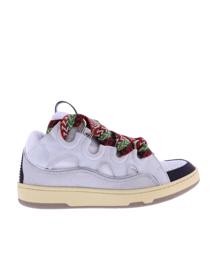 Lanvin Logo Low Upper Board Shoes In Multicolor
