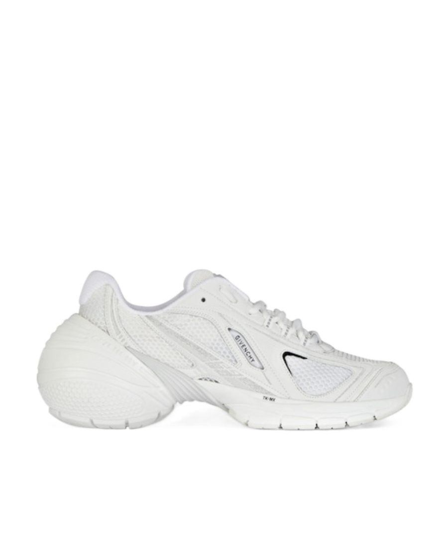 Givenchy Mesh And Alternative Material To Leather Sneakers In White