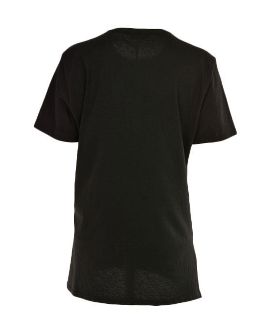 Fendi Lafayette Series Round Collar T-shirt In Black