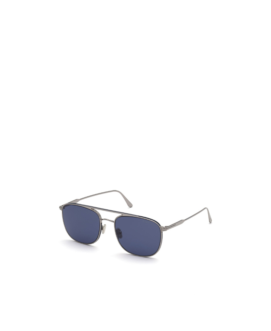 Tom Ford Logo Logo Sunglasses In Blue