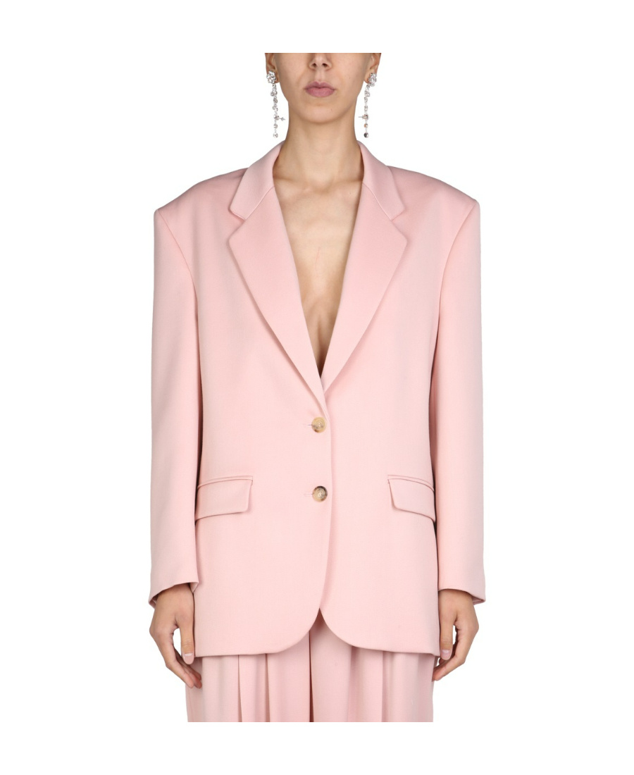 Magda Butrym Single-breasted Suit Jacket In Pink