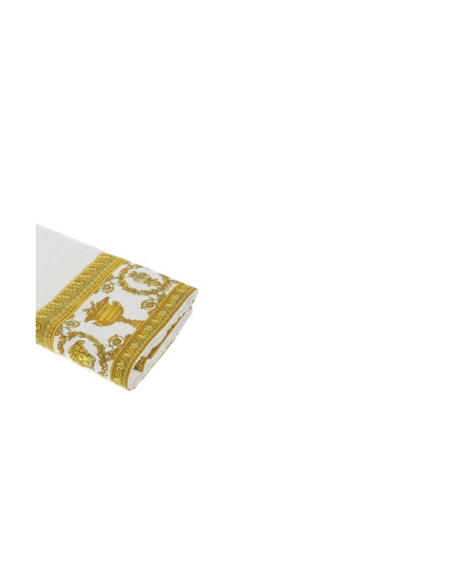 Versace I  Baroque Bath Towel In White